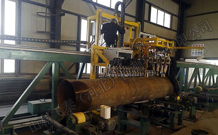 螺旋焊管全管體超聲自動探傷設備